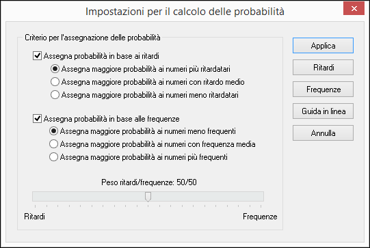 Calcolo delle probabilit&agrave;