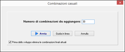 Scheda riduzione condizionata